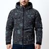 Men'S Loose Jacket Fashionable Multi Pocket Hooded Jacket