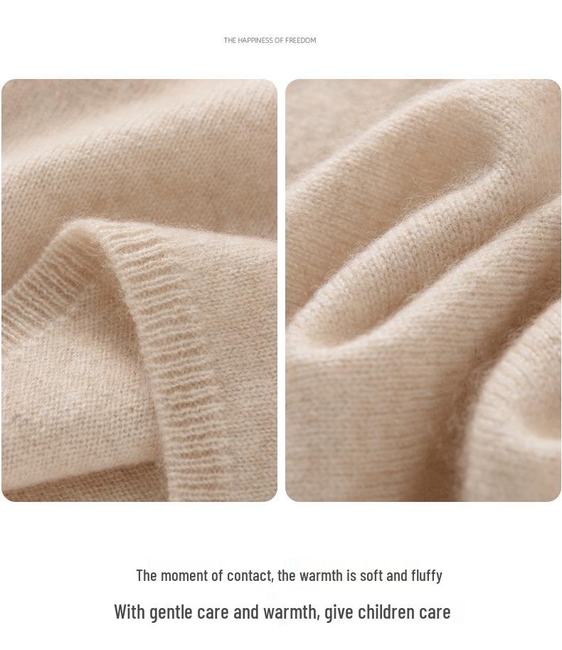 Children's Cashmere Neck Gaiter: Warm Winter Scarf for Girls, Boys, and Babies