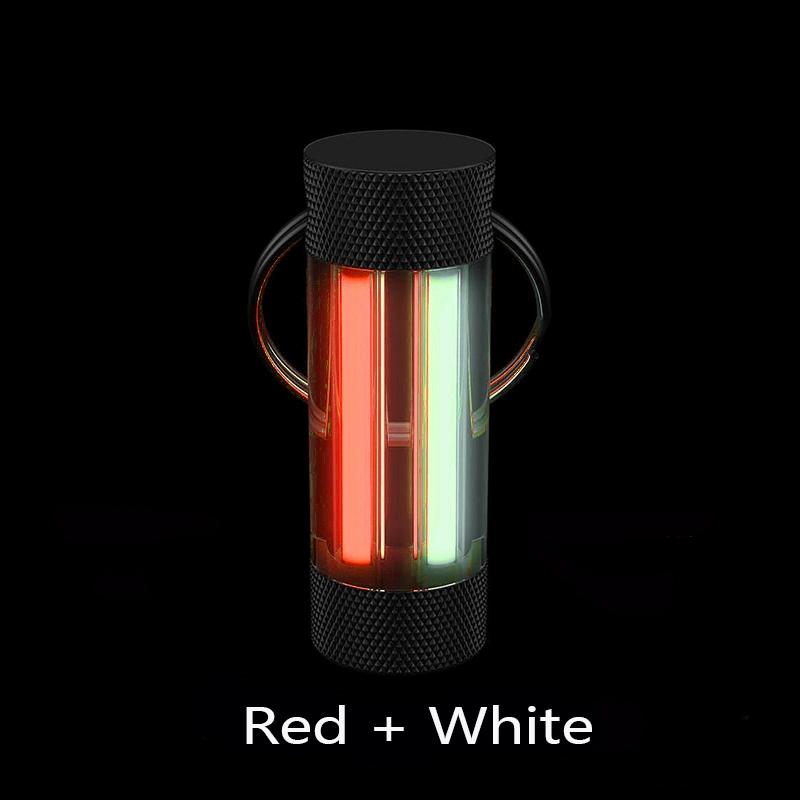 Брелок для ключей «Тритиевая трахея», подвеска с двойной тритиевой трубкой, кулон, самосветящаяся флуоресцентная палочка, светящаяся светящаяся палочка Тритий