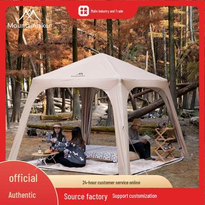 Mountain Guest Inflatable Dome Tent - Large, Multi-Person, Rainproof, Sun-Protected for Outdoor Camping