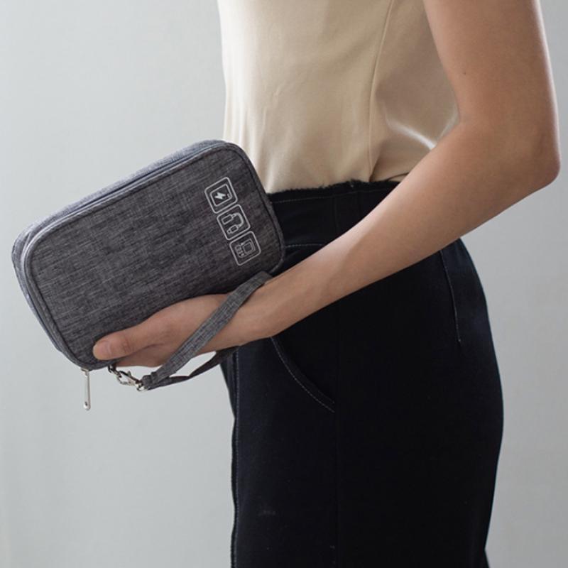 Digital Storage Bag Data Cable Storage Bag Multifunctional Travel Storage Bag Headphone Bag