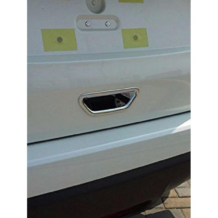 Bright Silver Car Rear Trunk Door Handle Bowl Sticker For Nissan X-trail 15 16
