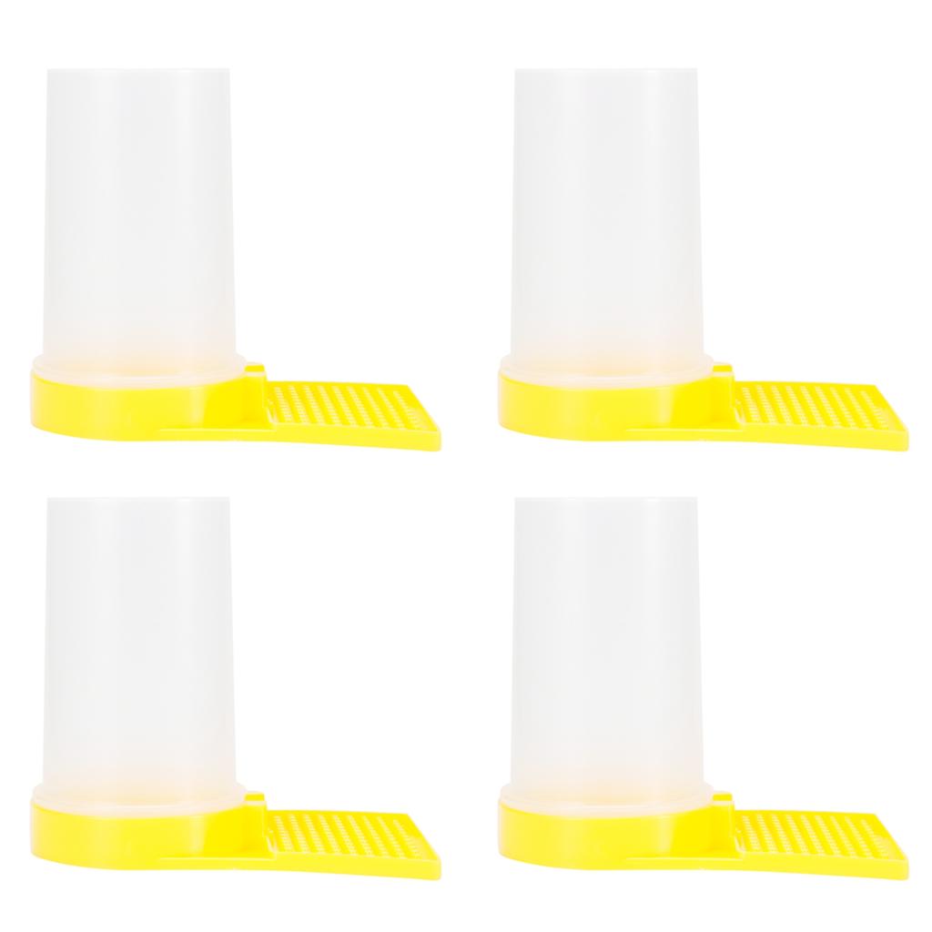 Bee Beehive Entrance Feeder Plastic Water Dispenser Honey Beekeeping Drinking Equipment
