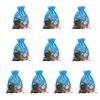 10 Pcs Christmas Drawstring Gift Bags Large Candy Cookie Wrapping Bags for Birthday Holiday Presents Xmas Party Supplies