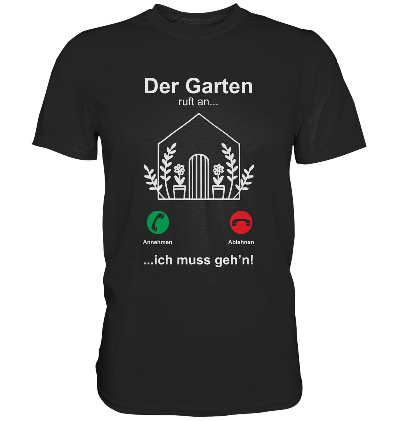 Garden Calling Funny Gardener T-Shirt - Premium Shirt 2XL