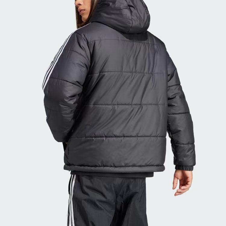 Adidas Originals Adicolor Reversible Jacket Three Stripes Color Block Hooded Long Sleeve Jacket Men Jacket Black HZ0690