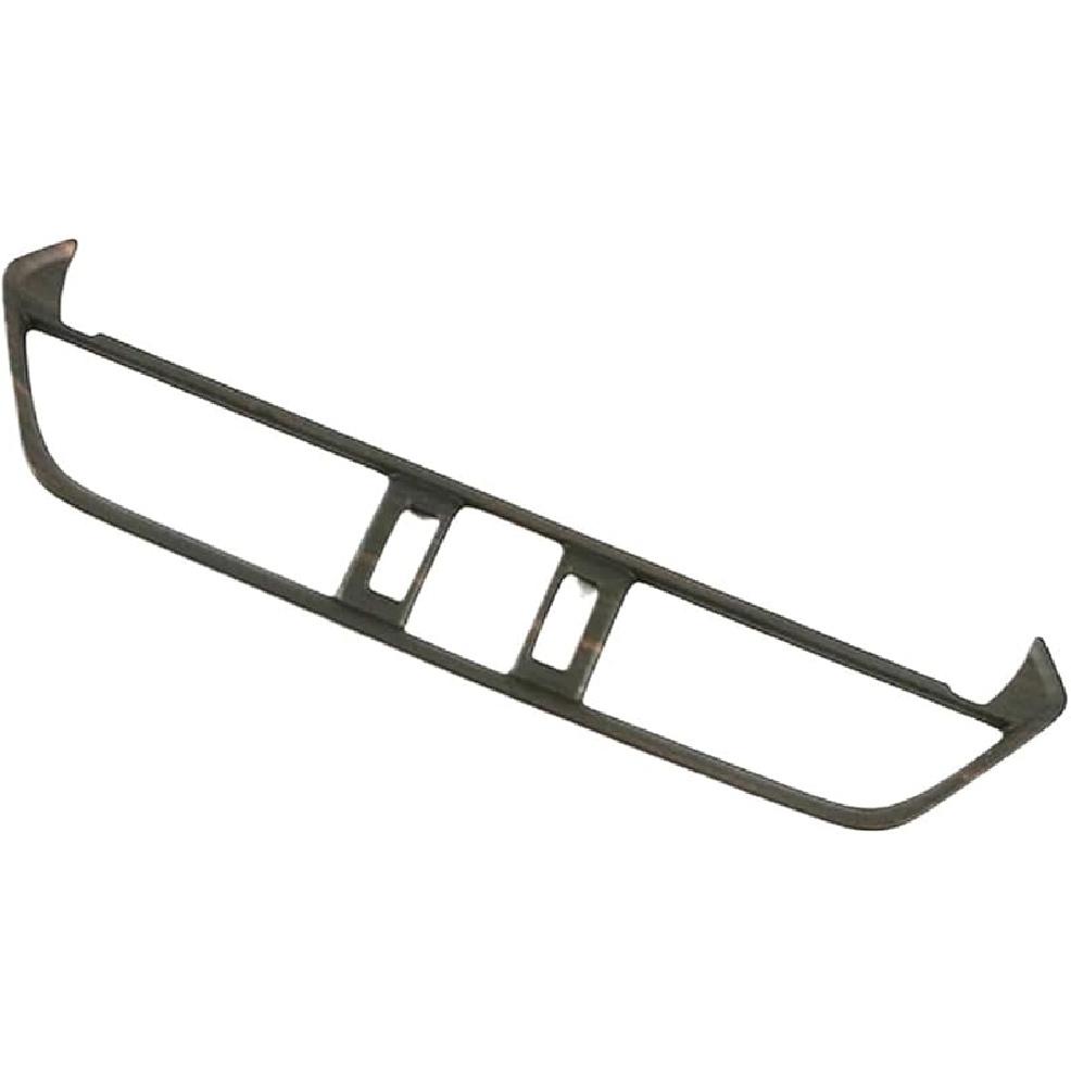 Compatible with Toyota Rav 4 Rav4 5 Gen 2019-2024 Center Console Air Condition AC Outlet Vent Cover Trim Carbon Fiber Color(Peach Wood Color)