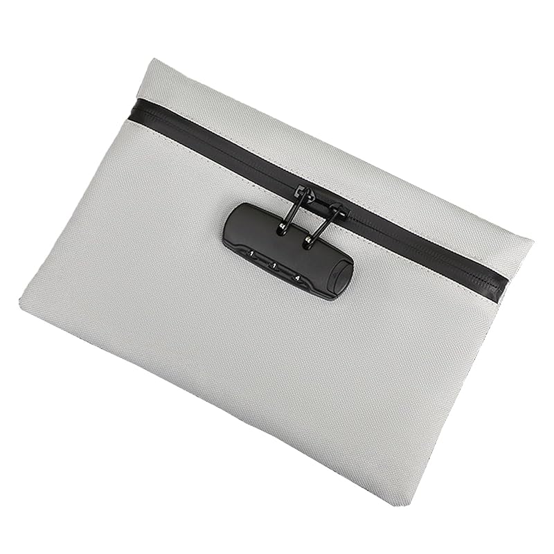 

pouch with lock collection bag storage box passbook holder Valuables case 3 digit dial type with lock manner pouch Anti-theft security bag Accessories