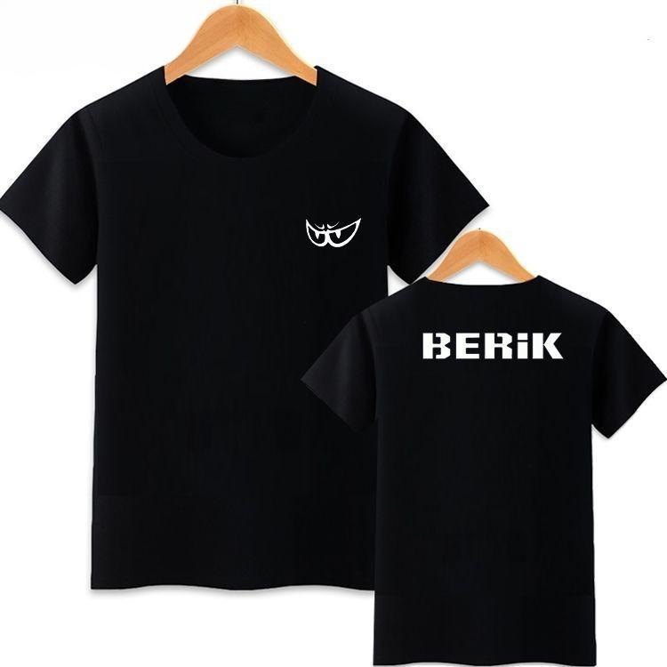 

BERIK Big Eye Cycling Suit, Motorcycle Clothes, Motorcycle Suit, Racing Men s and Women s Big Eye Track Short Sleeve T-Shirt 4XL