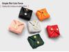 Soft Leather Mini Coin Purse - Cute Japanese & Korean Style for Earphones, Keys, Coins, Lipstick, & More