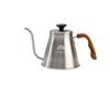 NUBAGO Coffee Kettle, Narrow Mouth, 1200ml, Stainless Steel, for Drip Brewing, Direct Heat, Induction Compatible, Camping, with Thermometer, Stylish