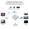 3 In 1 USB Type C HUB To 1080P 4K HDM+USB 3 In 1 USB C HUB Converter Adapter Cable