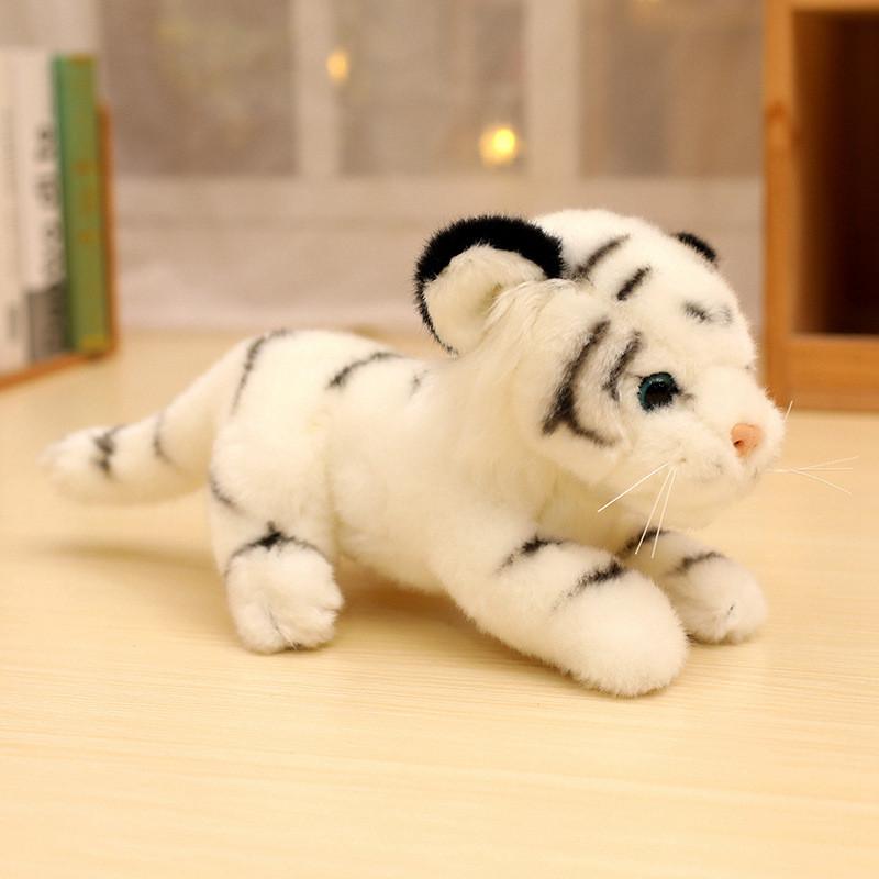 Baby Tiger Plush Toy Cute Sitting Posture Girl Children Sleeping Gift Companion
