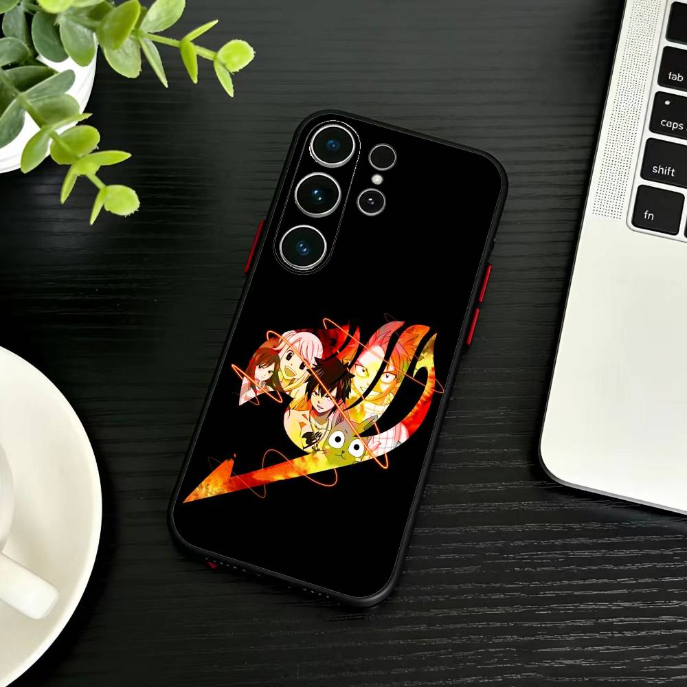 

ЧЕХОЛ ДЛЯ ТЕЛЕФОНА ANIME A-FAIRY TAIL Для Samsung S26,S25,S24,S23,S22,S21,S20,Plus,Fe,Lite,Другие Черный Чехол Samsung S21Ultra
