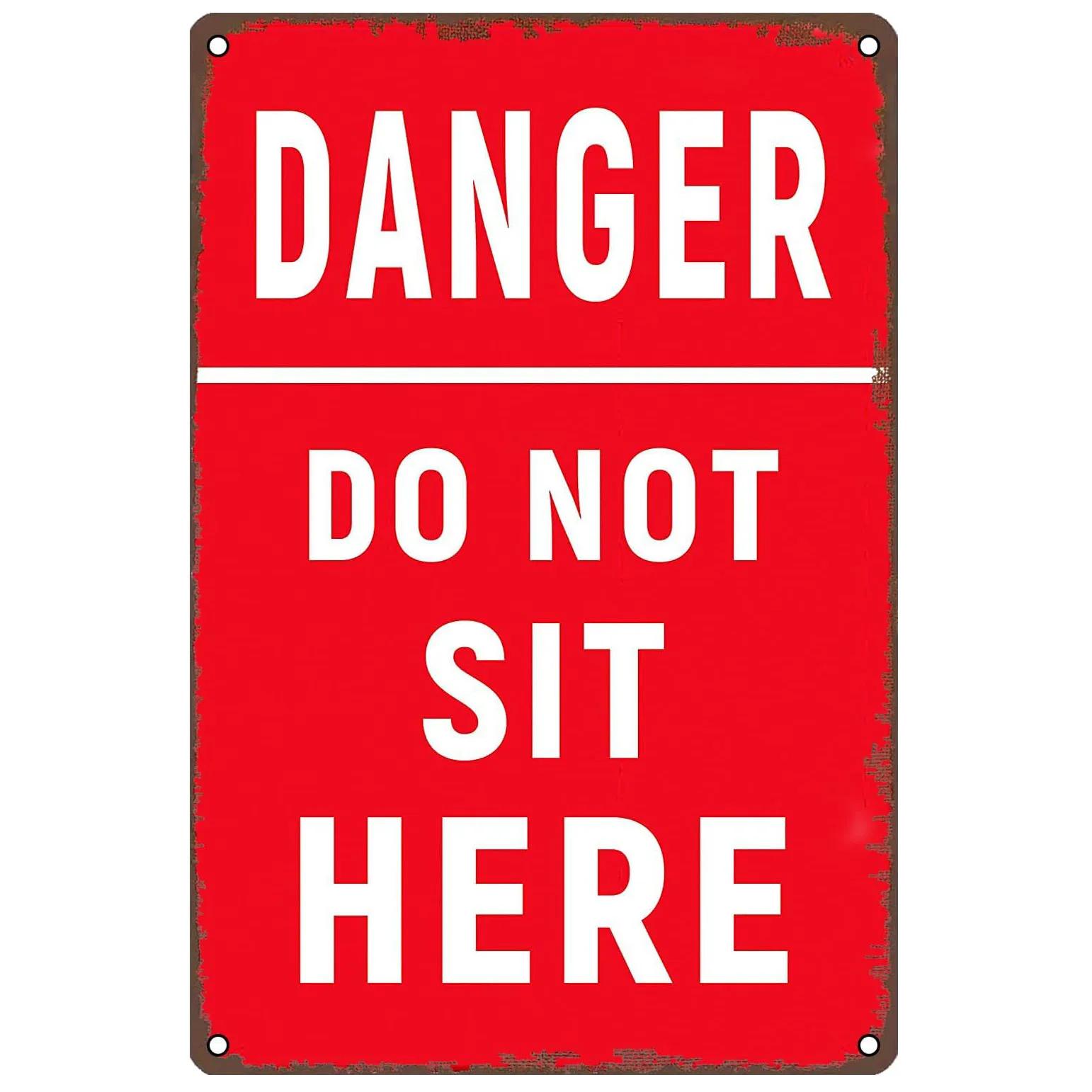 

Винтажные предупреждающие металлические знаки «Опасность, не входить» Декор для стен для гаража, сада, ресторана, бара, кафе, клуба, ретро-плакаты, табличка L