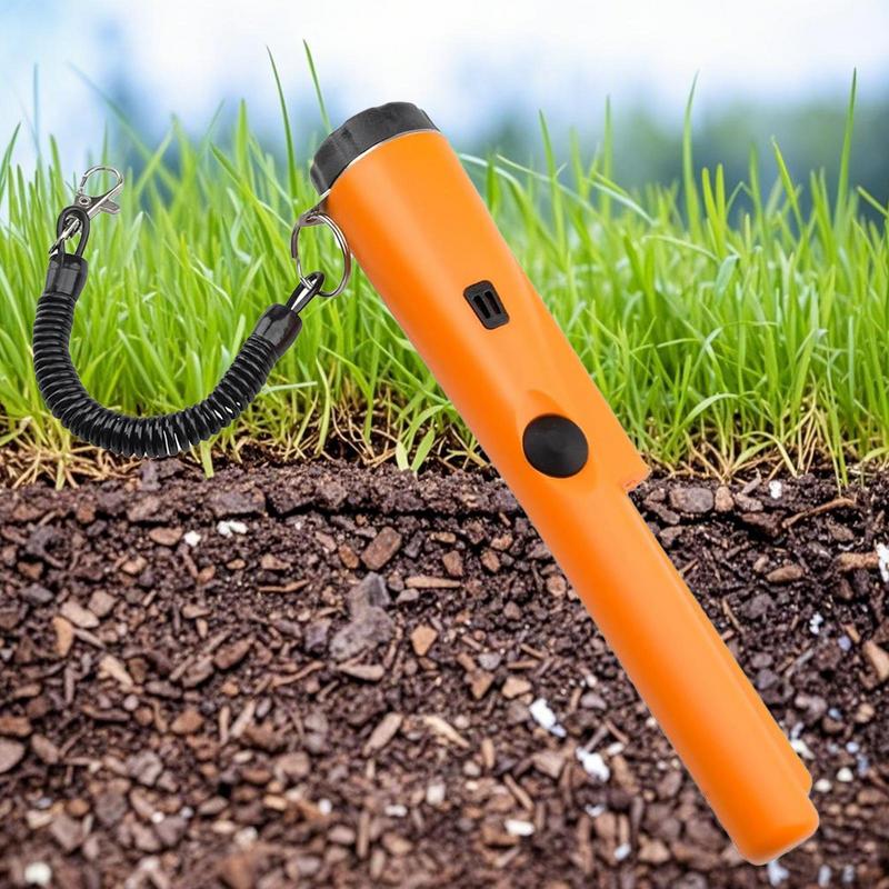 Handheld Metallldetektor Metall-Pinpointing-Stab Wasserdichter Kleiner Metallldetektor Hohe Genauigkeit Tragbarer Finder Edelsteine Jagdwerkzeug