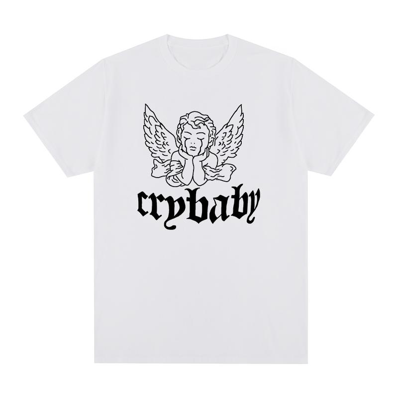 Lil Peep Angel Cry Baby Vintage Pink T-shirt Round Collar Pure Cotton Men T Shirt New TEE TSHIRT Womens Tops Unisex
