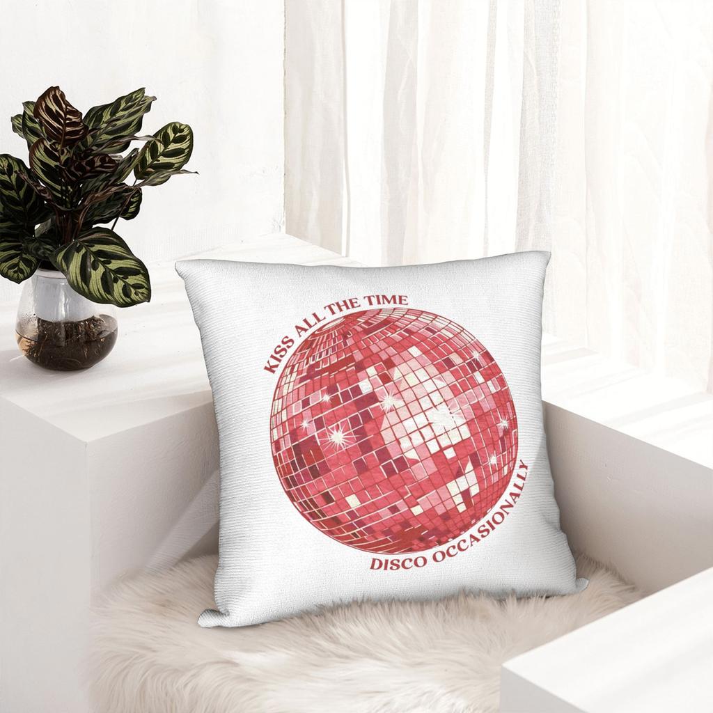 Harrys Styles Kiss All The Time Disco Occasionally Pillowcase Soft Cushion Cover Decorative Throw Pillow Case Cover Home 18''