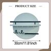Key Holder Wall Mount Shelf Mail Organizer Tray Hooks for Bathroom Office