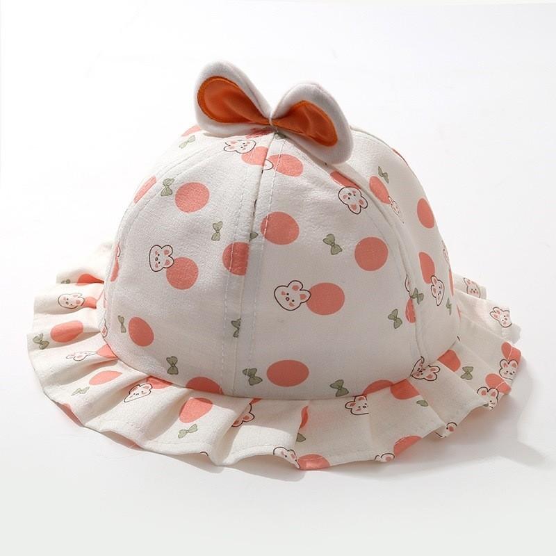 Baby Summer Sun Hat With Wide Brim Cotton Sun Protection For Toddler Girls And Boys