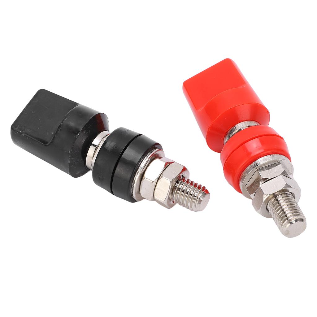 M8 Large Current Terminal 100A High Accuracy Copper Terminal Binding Post with 4mm Plug for Hardware Electronic Device