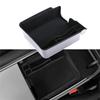 1 Pcs Car Armrest Cubby Drawer Storage Box Car Armrest Storage Box For Tesla Model 3 Y 2021