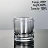 Thick-Bottomed Whiskey Glass - Stylish Multi-Use for Liquor, Coffee, and Wine with Ice Ball Feature