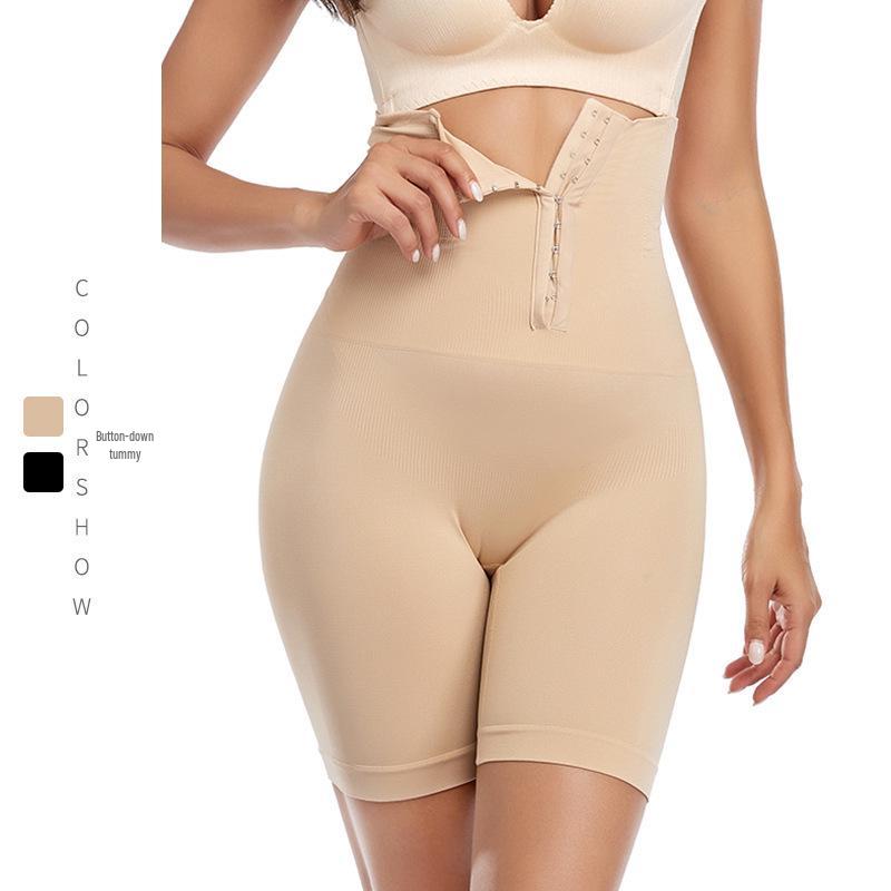Women's High-Waist Postpartum Tummy Control Shaper with Hip Lift & Adjustable Seamless Design