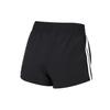 Adidas Bluv Q2 Striped Breathable Knit Casual Shorts Women Bottoms Black HE9345