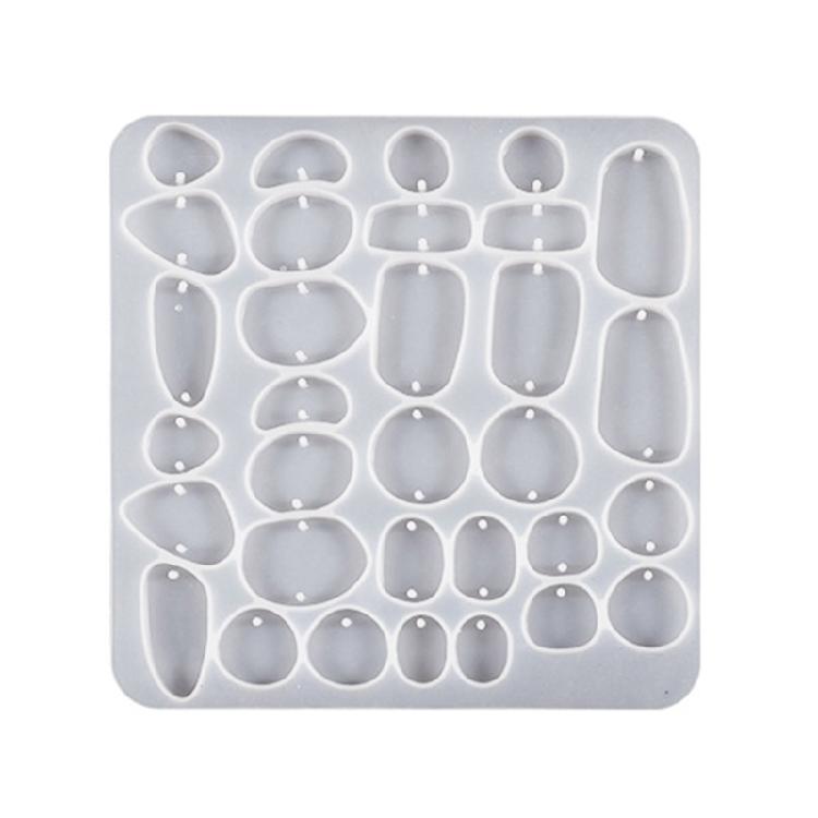 

Irregular Earring Molds Necklace Pendant Making Mold DIY Crafts Keychain Mold