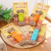TPR Dog Chew Toy Bone Shape Small Medium Puppy Teething Durable Non-Toxic Dental Cleaning