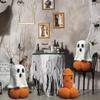 Halloween Crochet Ghost Decor Handmade Knitted Ghost Doll Funny Surprise Gag Gift for Women Friends Sister Bestie