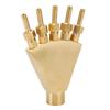 Adjustable Phoenix Tail Scattering Fountain Nozzle All Copper Phoenix Tail Fountain Nozzle