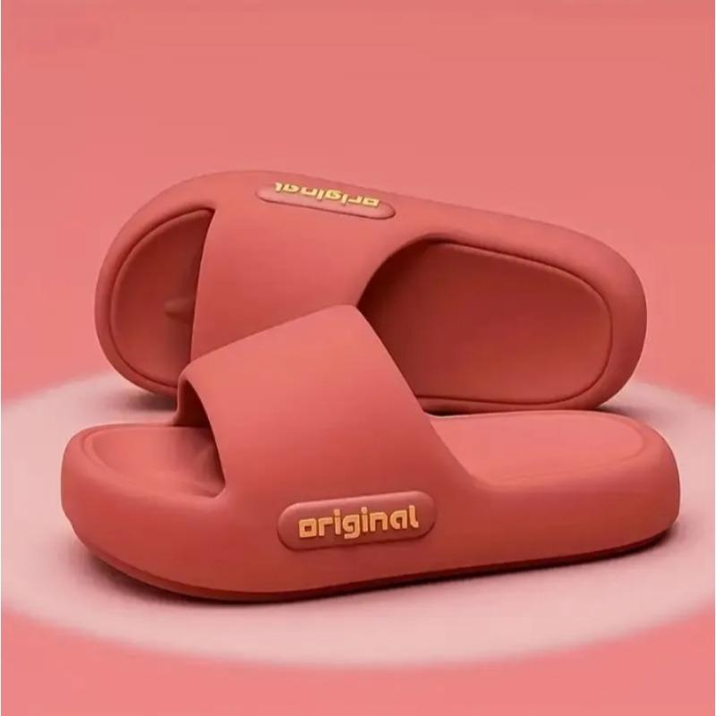 Ladies' Comfortable EVA Slippers - Fashionable Open Toe Indoor and Outdoor Dual Use Home Slippers with Cushioned Bottom and Texture Design