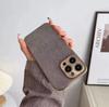Electroplated Suede Protective Case for iPhone 14/13 Pro Max