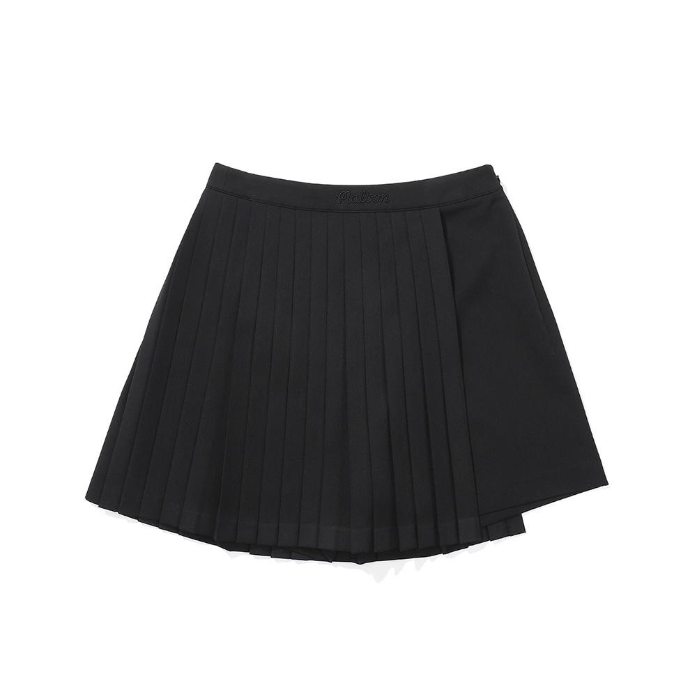MALBON GOLF Pleated Look Shorts Black (Woman)