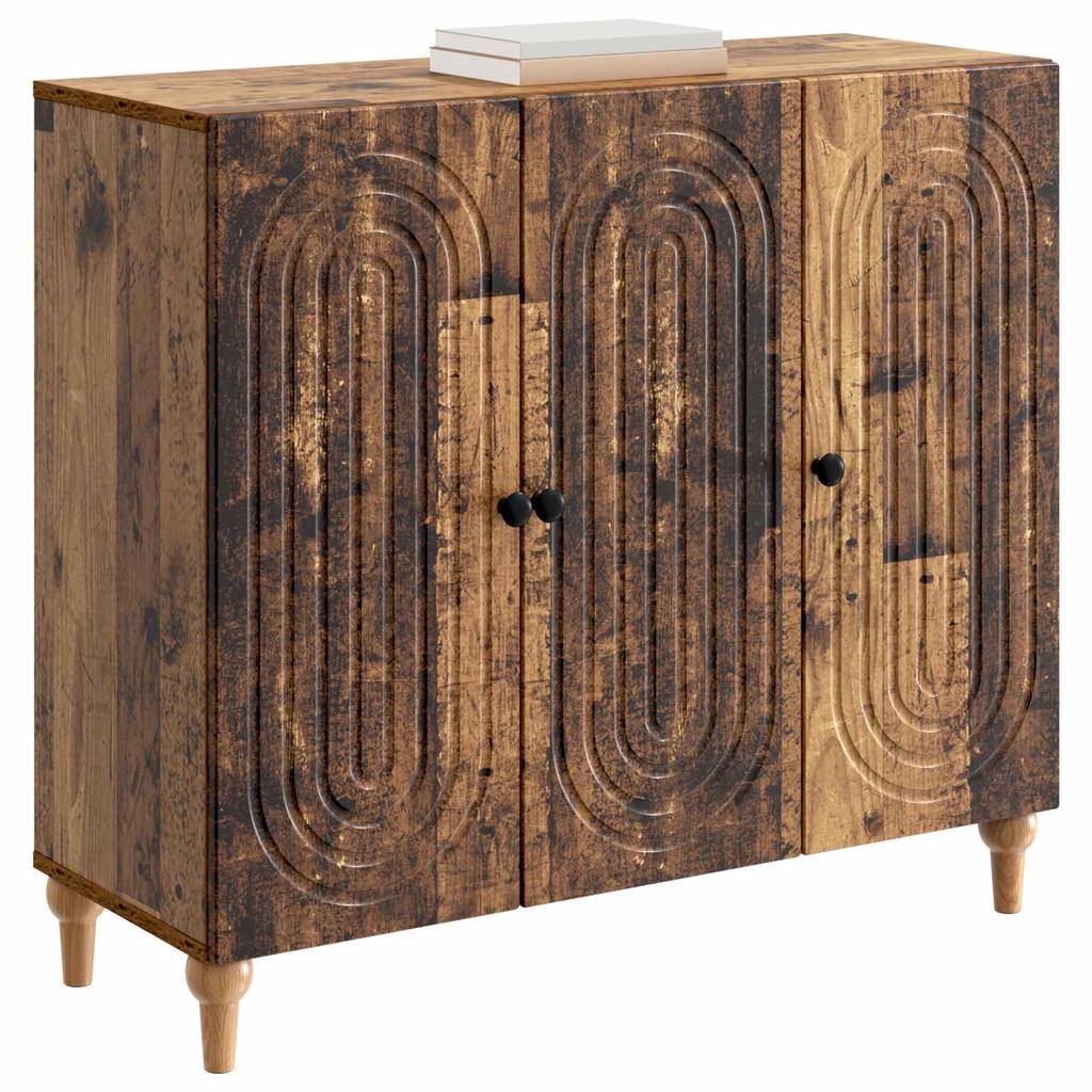 Sideboard Reclaimed Wood 89 x 34.5 x 80 cm Wood Based Material
