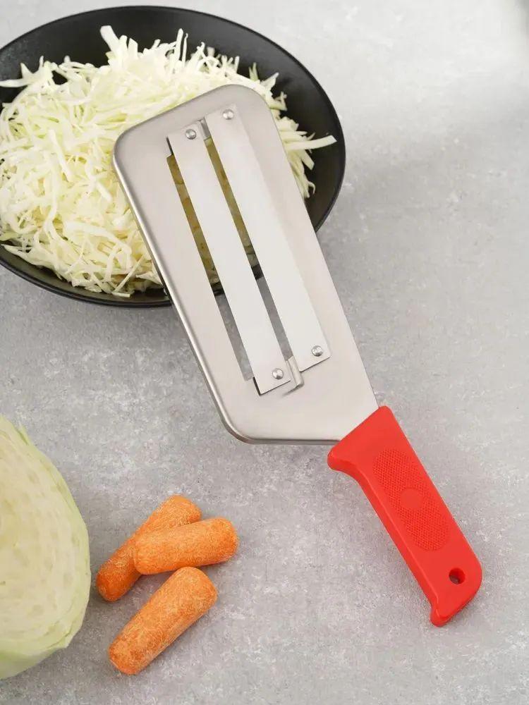 

Stainless Steel Vegetable & Fruit Peeler Kitchen Tool Melon Peeling Tool Easy Peel Cutter красный