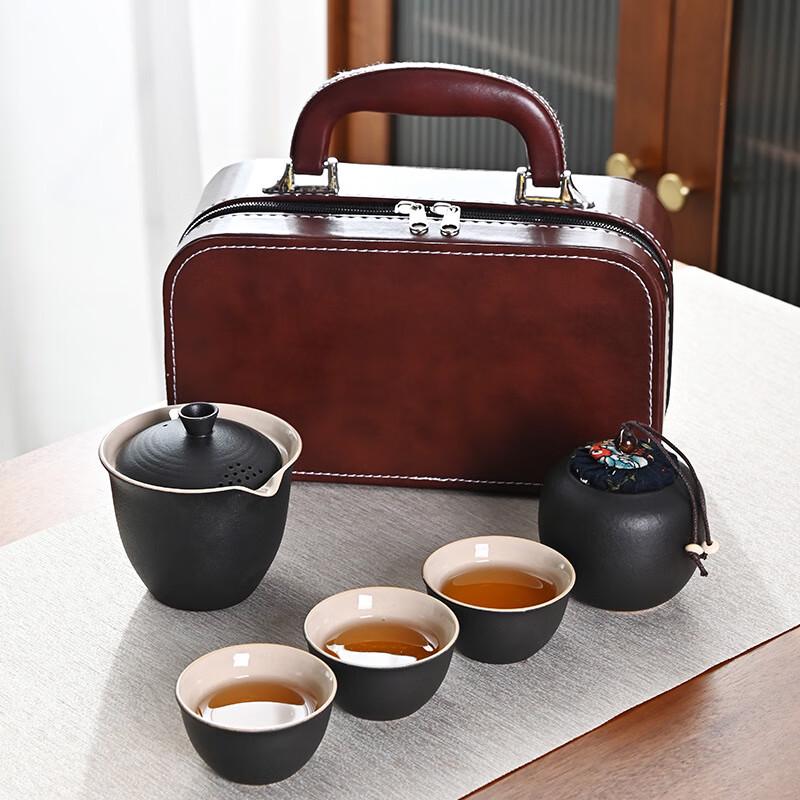 Shangqi Portable Ceramic Travel Tea Set