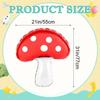 31x21 Inch Mushroom Foil Balloons Large Forest Theme Birthday Party Christmas Decoration Inflatable Mushroom Balloons Supplies