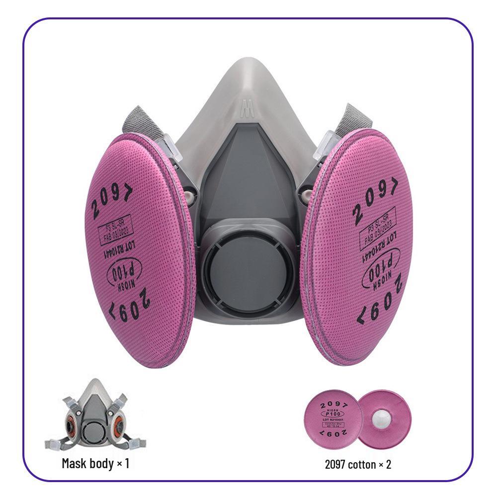 6200 Protective Respirator for Pesticide, Spray Paint, Chemical, Firefighting, and Formaldehyde