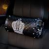 Personalized Punk Car Tissue Box Block Type Trendy Chain Leather Paper Tower Holder For Auto Home Organizer Car Accessories