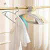 10pc Unmarked Anti-slip Clothes Hanger  Dormitory Bed Clothes Hanger Household Thick Clothes Stand Adult Plastic Clothes Support  Clothes Drying Rack