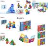 Buntes, nichtmagnetisches Baustein-Murmelbahn-Rutschröhren-Spielzeugset für Kinder