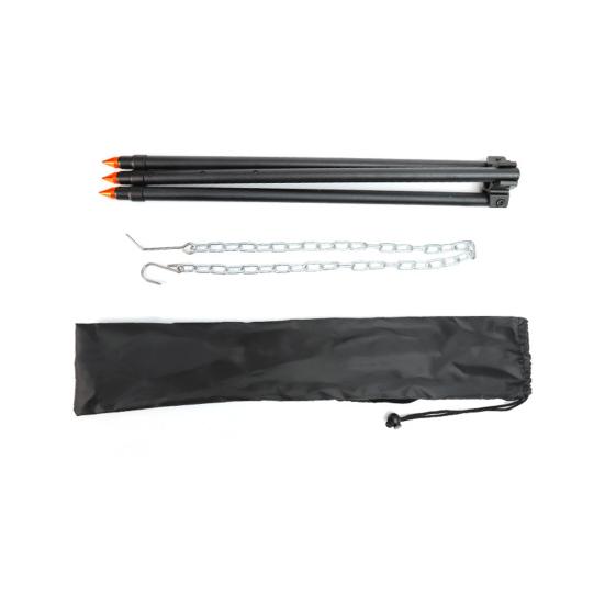 Bonfire Tripod Anti Slip Rust-proof Camping Cooking Tool Campfire Cooking Dutch Oven Tripod