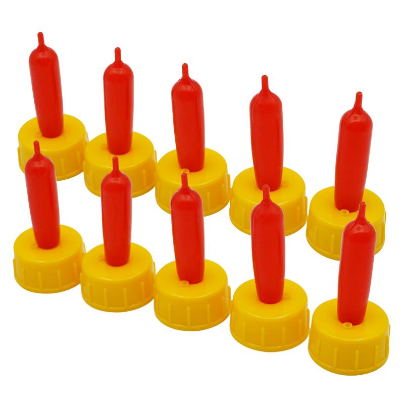 50 τμχ Θηλές από μαλακό καουτσούκ για ζώα, συμβατές με μπουκάλια, βιδωτό σύνδεσμο