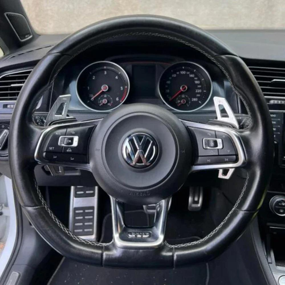 For Volkswagen steering wheel paddle shift VW MK7 Golf 7 7.5 GTI Rline Tiguan Sciricco Touran X Sagitar POLO GTD GTE accessories