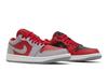 Wmns Air Jordan 1 Low SE 'Split - Gym Red Cement Grey'