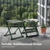Foldable Camp Stool Portable X-Shaped Frame Camp Chair Foldable Sturdyduty For Outingers