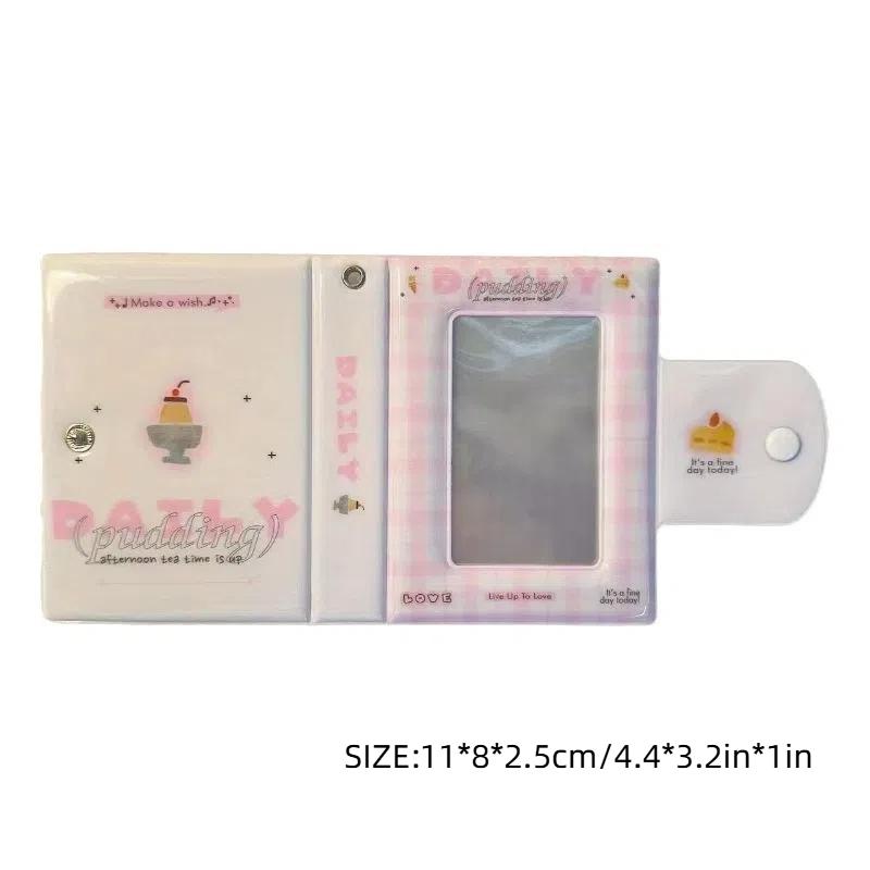 Photo Album For Photograph Gift Ins Cute Graffiti Photocard Holder Idol Collect Book 3 Inch Envelope Package
